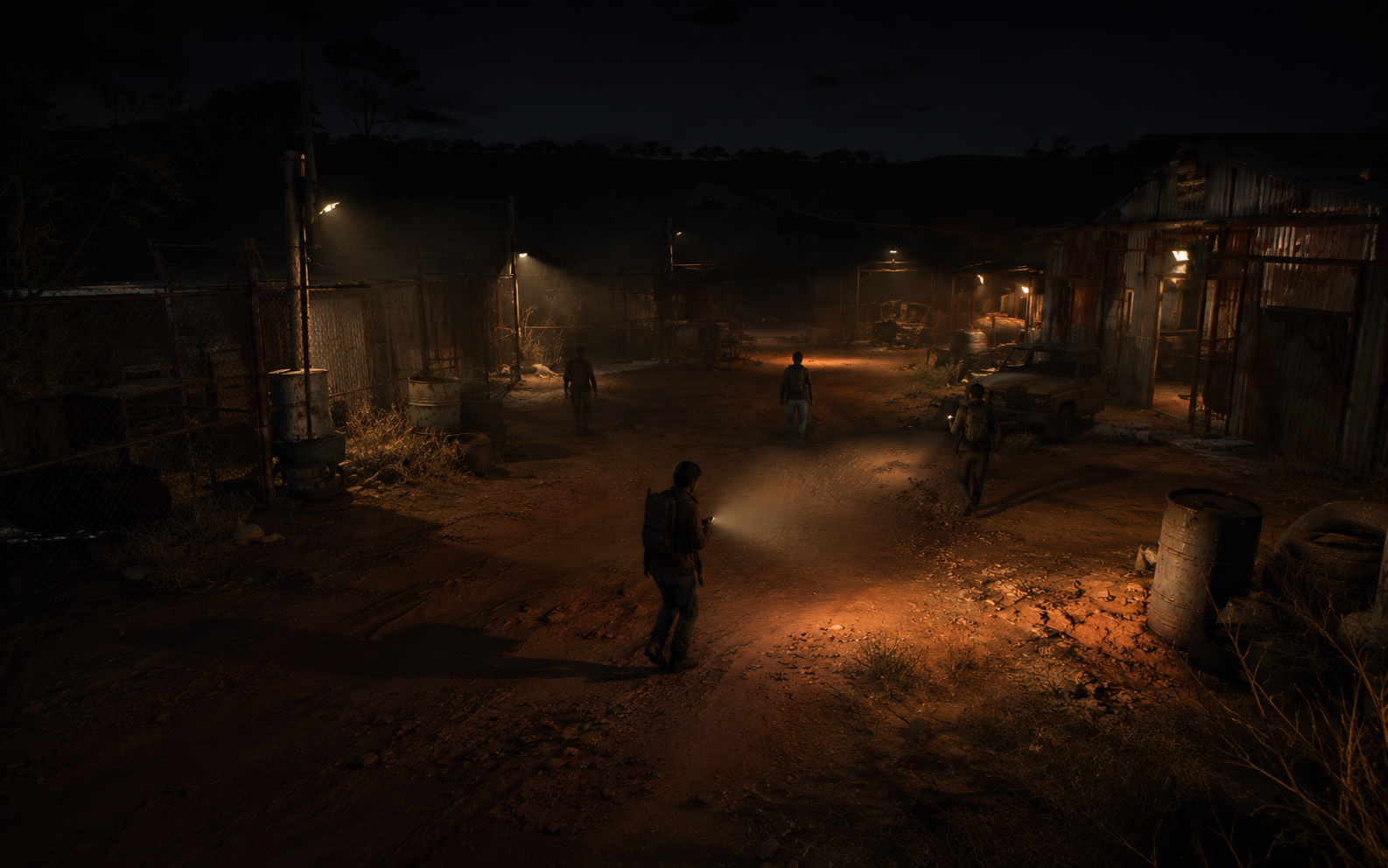 Players surviving together in Wolf Creek: The Game