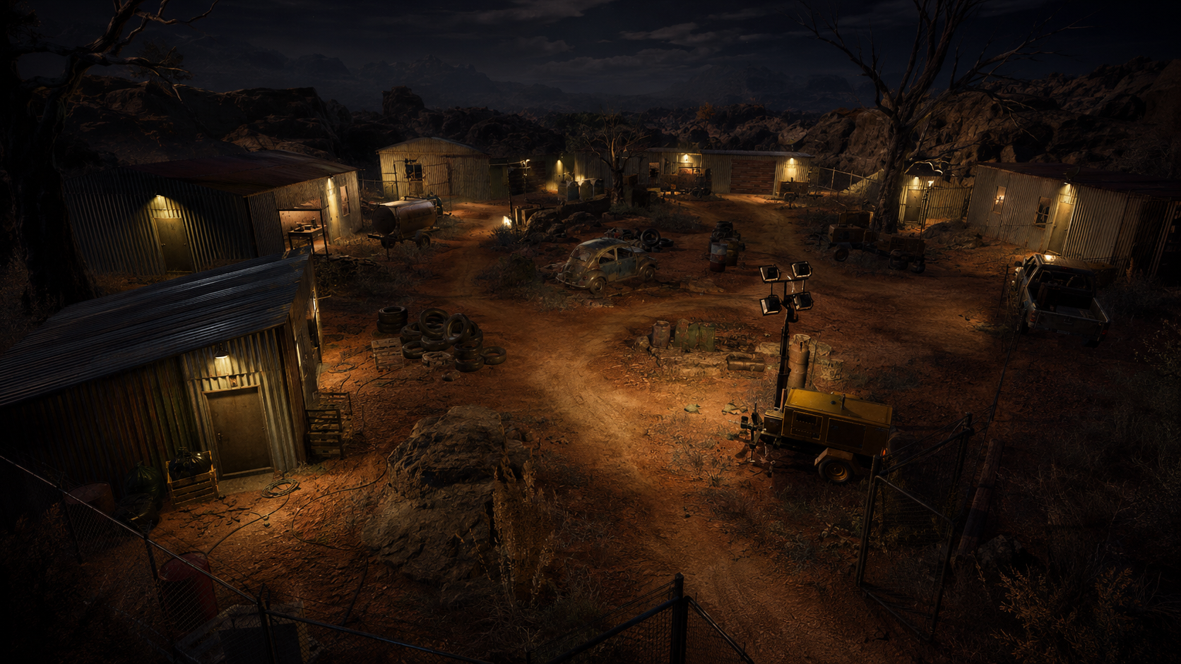 The outback compound environment